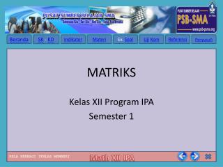 MATRIKS