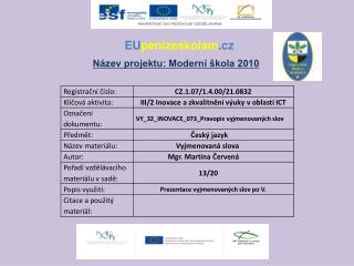 EU penizeskolam .cz