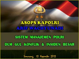 ASOPS KAPOLRI