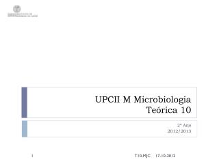 UPCII M Microbiologia Teórica 10