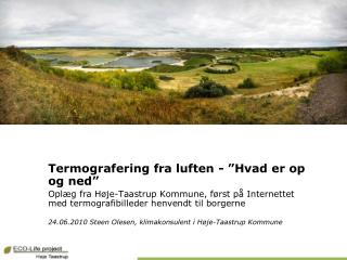 Termografering fra luften - ”Hvad er op og ned”