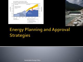 Energy Planning and Approval Strategies