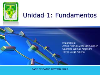 Unidad 1: Fundamentos