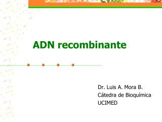 ADN recombinante