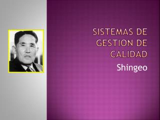 SISTEMAS DE GESTION DE CALIDAD