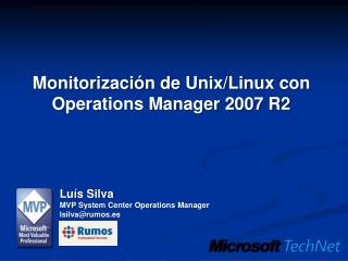 Monitorización de Unix/Linux con Operations Manager 2007 R2