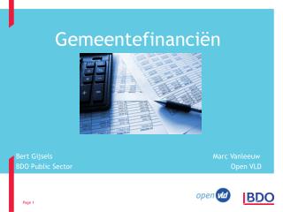 Gemeentefinanciën
