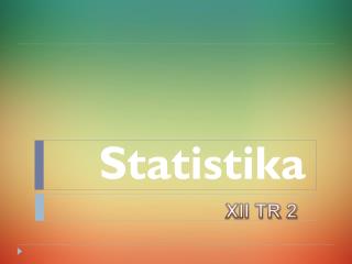 Statistika