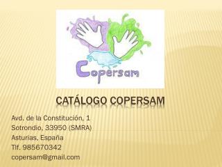 Catálogo Copersam