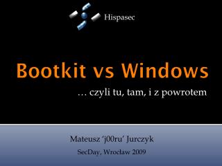 Bootkit vs Windows
