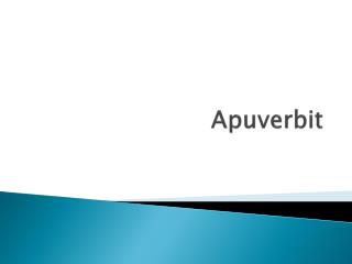 Apuverbit