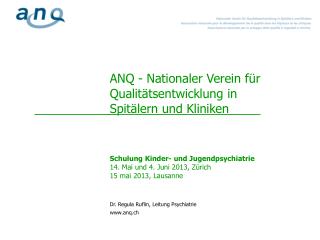 Übersicht Messungen Kinder- und Jugendpsychiatrie