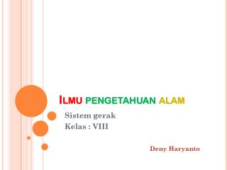 Ilmu pengetahuan alam