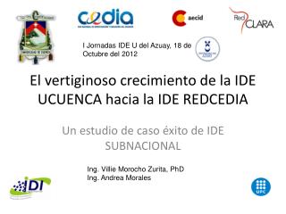 El vertiginoso crecimiento de la IDE UCUENCA hacia la IDE REDCEDIA