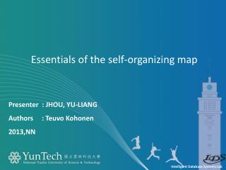 Presenter : JHOU, YU-LIANG Authors : Teuvo Kohonen 2013,NN