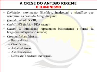 Principais representantes do Iluminismo: A) JHON LOCKE (ING):