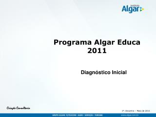 Programa Algar Educa 2011