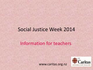 Social Justice Week 2014