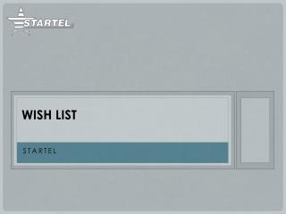 Wish list