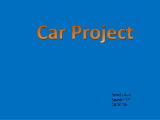 Car Project