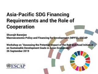 Asia-Pacific SDG Financing Requirements and the Role of Cooperation