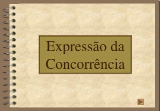 Expressão da Concorrência