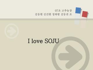 I love SOJU