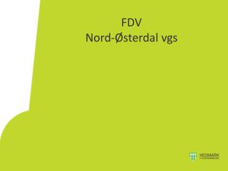 FDV Nord-Østerdal vgs