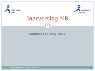 Jaarverslag MR