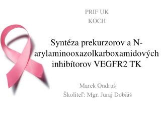 Syntéza prekurzorov a N-arylaminooxazolkarboxamidových inhibítorov VEGFR2 TK