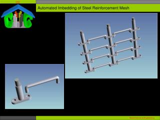 Automated Imbedding of Steel Reinforcement Mesh