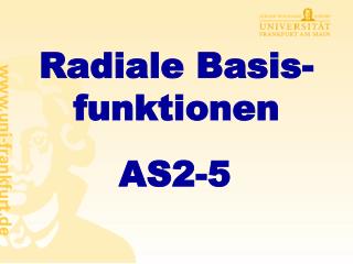 Radiale Basis-funktionen