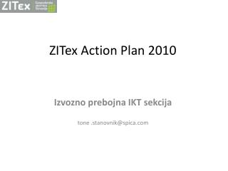 ZITex Action Plan 2010