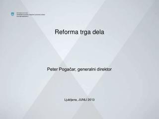 Reforma trga dela