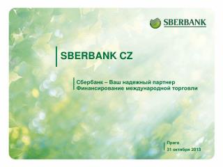 SBERBANK CZ