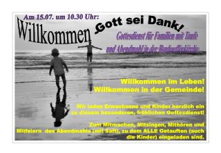 Willkommen -