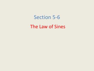Section 5-6