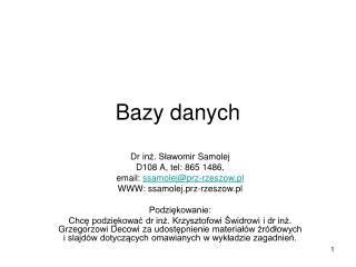 Bazy danych