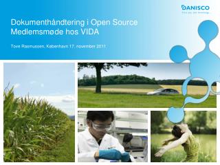 Dokumenthåndtering i Open Source Medlemsmøde hos VIDA