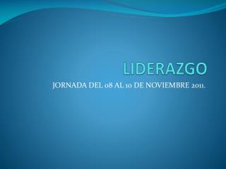 LIDERAZGO