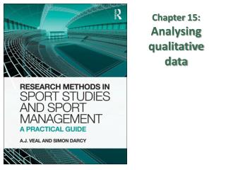 Chapter 15: Analysing qualitative data