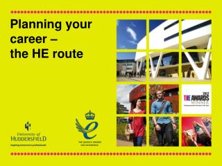 Planning your career – the HE route