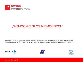 „WZMOCNIĆ GŁOS NIEMOCNYCH”
