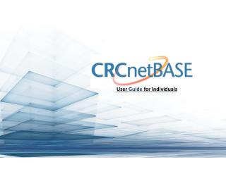 User Guide for Individuals