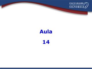 Aula 14