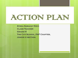 ACTION PLAN