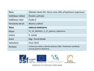 Jaderná elektrárna