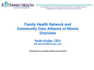Sinai Health System is one of five Family Health Network Sponsors