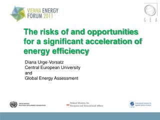 The risks of and opportunities for a significant acceleration of energy efficiency