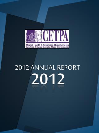 2012 ANNUAL REPORT